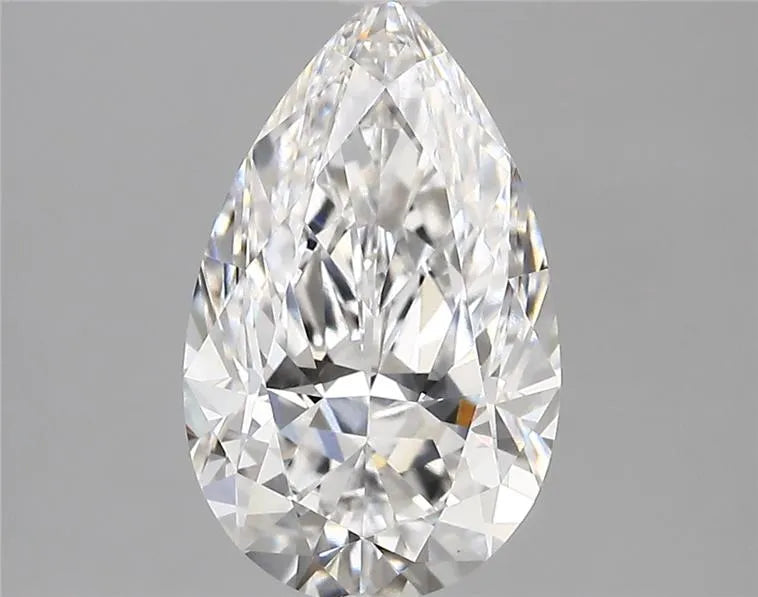2.77ct Pear Lab Grown Diamond (Colour D, Clarity VVS2, IGI Certified)