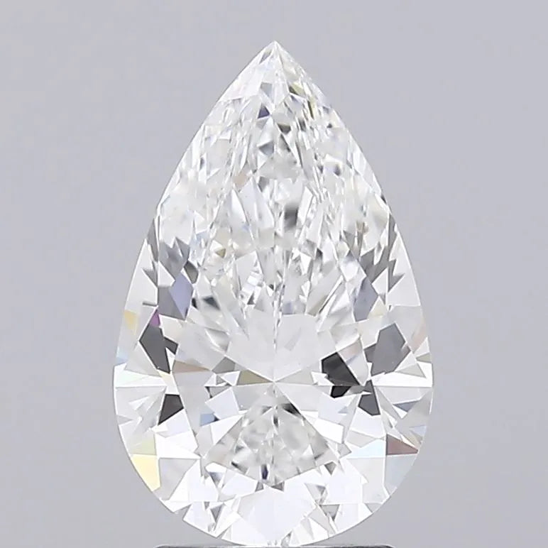 2.77ct Pear Lab Grown Diamond (Colour E, Clarity VVS2, IGI Certified)