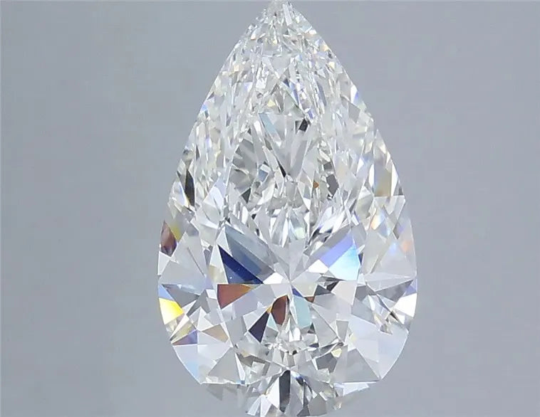 2.77ct Pear Lab Grown Diamond (Colour G, Clarity VVS2, IGI Certified)