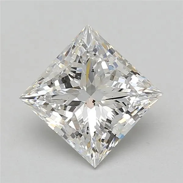 2.77ct Princess Lab Grown Diamond (Colour D, Clarity SI1, IGI Certified)
