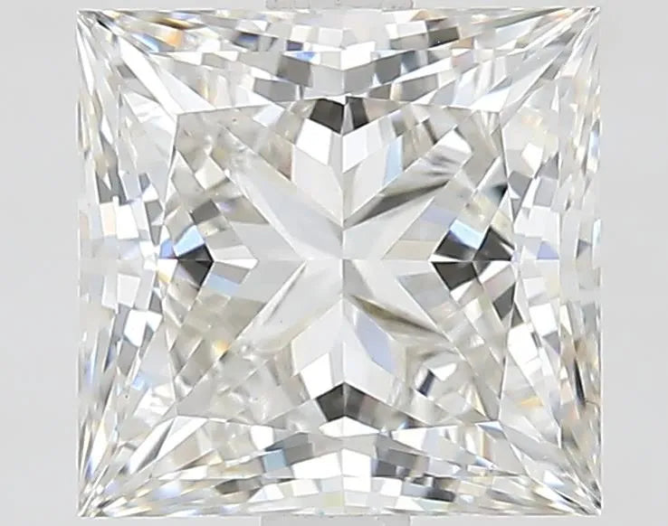 2.77ct Princess Lab Grown Diamond (Colour H, Clarity VVS2, IGI Certified)