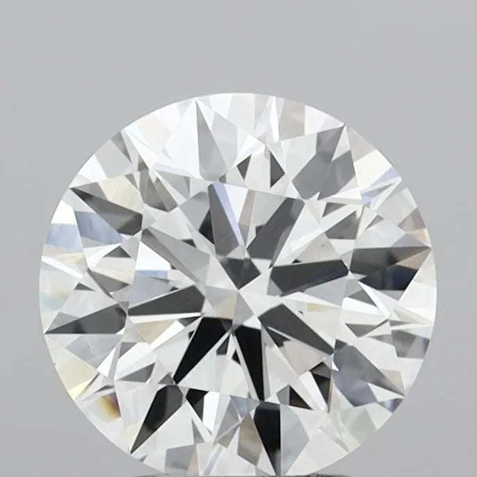 2.77ct Round Lab Grown Diamond (Colour E, Clarity VVS2, Cut ID, IGI Certified)