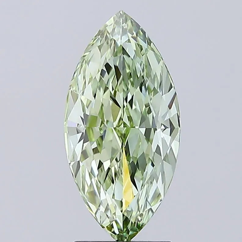 2.78ct Marquise Lab Grown Diamond (Colour Fancy Intense Green, Clarity VVS2, IGI Certified)