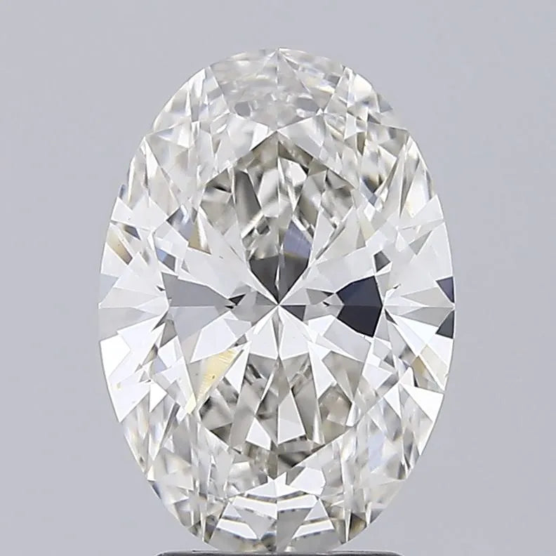 2.78ct Oval Lab Grown Diamond (Colour G, Clarity VS1, IGI Certified)