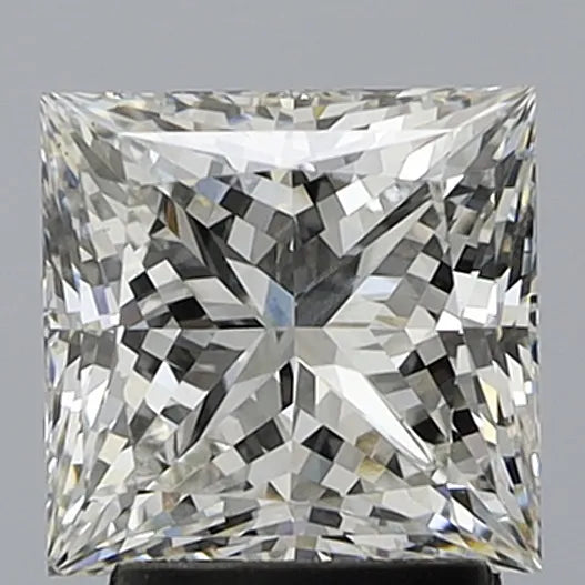 2.78ct Princess Lab Grown Diamond (Colour G, Clarity VS2, IGI Certified)