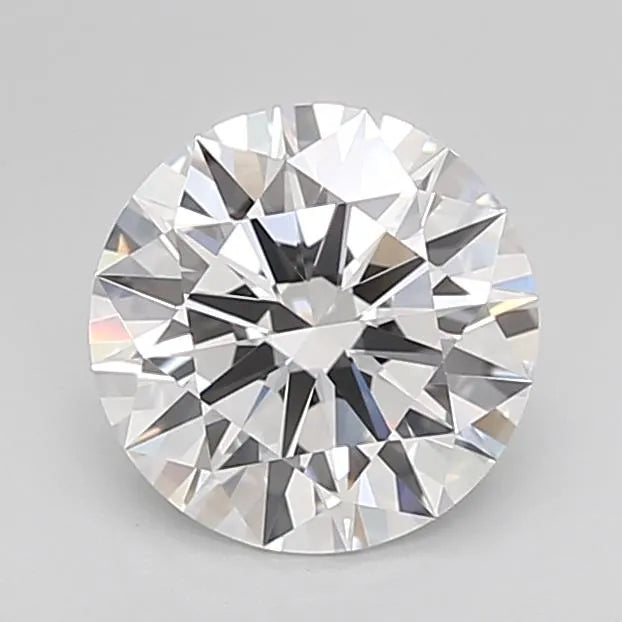 2.78ct Round Lab Grown Diamond (Colour D, Clarity IF, Cut ID, IGI Certified)