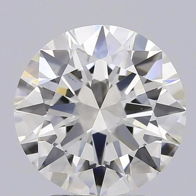 2.78ct Round Lab Grown Diamond (Colour G, Clarity VS2, Cut EX, IGI Certified)
