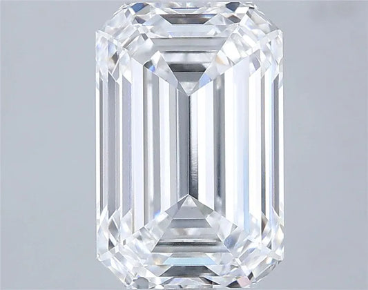 2.79ct Emerald Lab Grown Diamond (Colour D, Clarity VVS2, GIA Certified)