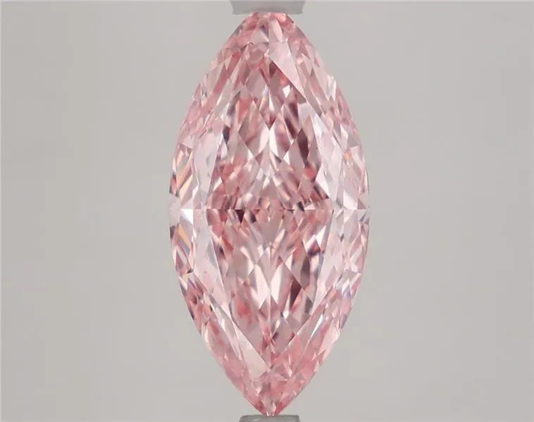 2.79ct Marquise Lab Grown Diamond (Colour Fancy Vivid Pink, Clarity VS1, IGI Certified)