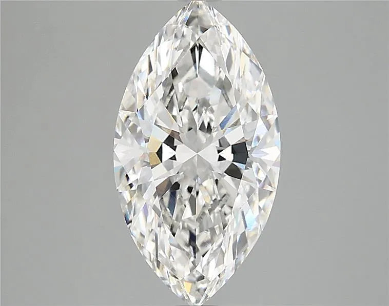 2.79ct Marquise Lab Grown Diamond (Colour G, Clarity VVS2, IGI Certified)