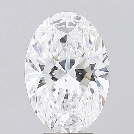 2.79ct Oval Lab Grown Diamond (Colour D, Clarity VVS1, IGI Certified)