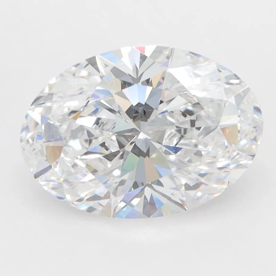 2.79ct Oval Lab Grown Diamond (Colour D, Clarity VVS1, IGI Certified)