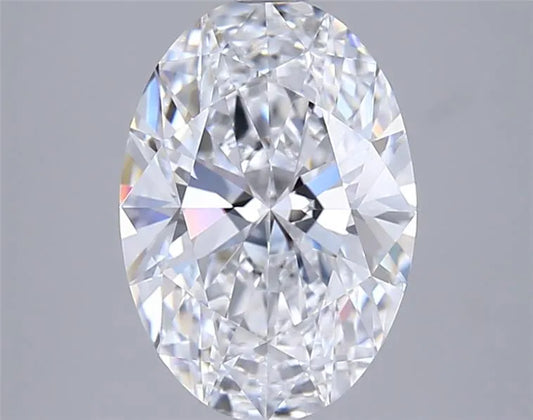 2.79ct Oval Lab Grown Diamond (Colour D, Clarity VVS2, IGI Certified)