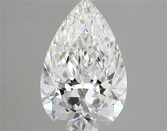 2.79ct Pear Lab Grown Diamond (Colour F, Clarity VVS1, Cut EX, GIA Certified)