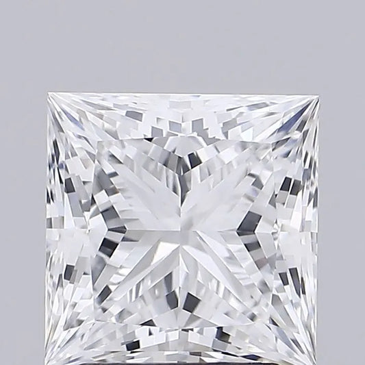 2.79ct Princess Lab Grown Diamond (Colour D, Clarity VVS1, IGI Certified)