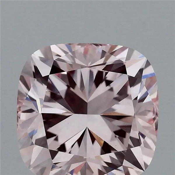 2.80ct Cushion brilliant Lab Grown Diamond (Colour Fancy Pink, Clarity VS1, IGI Certified)
