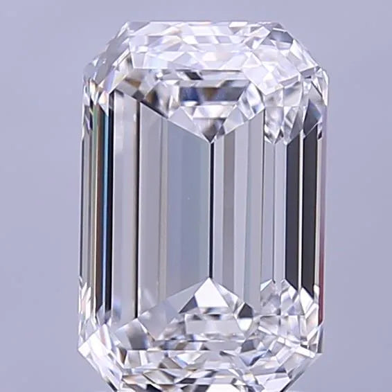 2.80ct Emerald Lab Grown Diamond (Colour D, Clarity VVS1, IGI Certified)