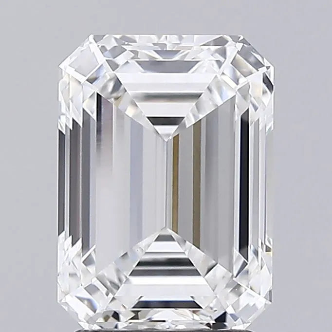 2.80ct Emerald Lab Grown Diamond (Colour E, Clarity VVS2, IGI Certified)