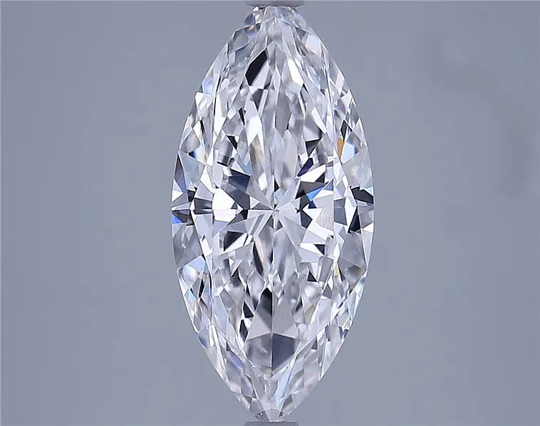 2.80ct Marquise Lab Grown Diamond (Colour D, Clarity IF, IGI Certified)