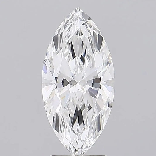 2.80ct Marquise Lab Grown Diamond (Colour E, Clarity VVS2, GIA Certified)