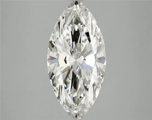 2.80ct Marquise Lab Grown Diamond (Colour G, Clarity VVS2, IGI Certified)