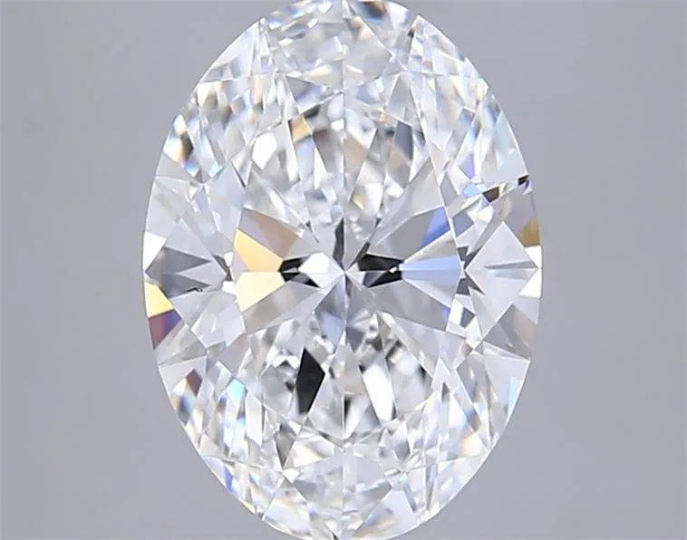 2.80ct Oval Lab Grown Diamond (Colour E, Clarity VVS2, IGI Certified)