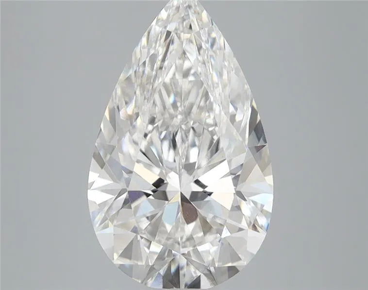 2.80ct Pear Lab Grown Diamond (Colour E, Clarity VVS2, IGI Certified)