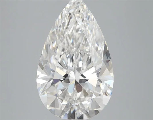2.80ct Pear Lab Grown Diamond (Colour E, Clarity VVS2, IGI Certified)