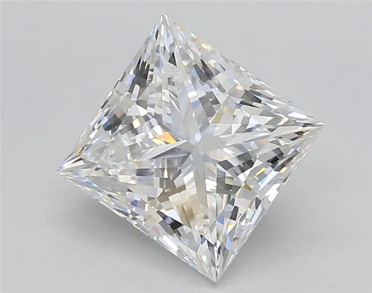 2.80ct Princess Lab Grown Diamond (Colour D, Clarity VVS2, IGI Certified)