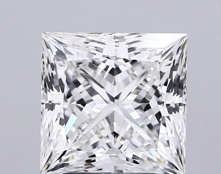 2.80ct Princess Lab Grown Diamond (Colour E, Clarity VVS1, IGI Certified)