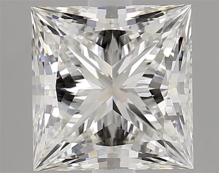 2.80ct Princess Lab Grown Diamond (Colour H, Clarity VS1, Cut EX, IGI Certified)