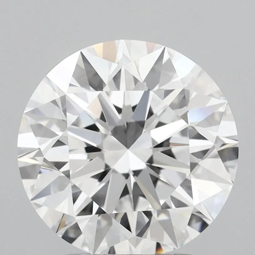 2.80ct Round Lab Grown Diamond (Colour D, Clarity VVS1, Cut ID, IGI Certified)