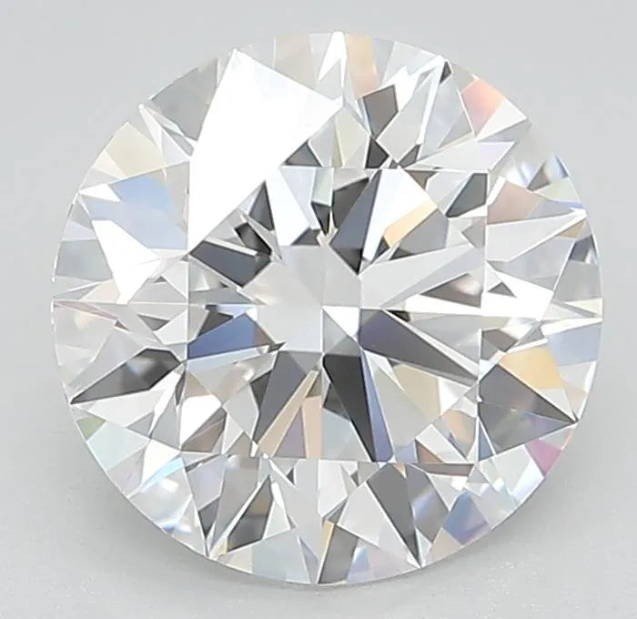 2.80ct Round Lab Grown Diamond (Colour E, Clarity IF, Cut ID, IGI Certified)