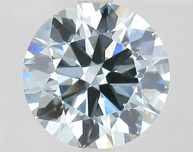 2.80ct Round Lab Grown Diamond (Colour Fancy Light Greenish Blue, Clarity VS1, Cut ID, IGI Certified)