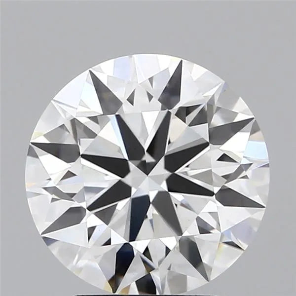 2.80ct Round Lab Grown Diamond (Colour G, Clarity VVS2, Cut ID, IGI Certified)