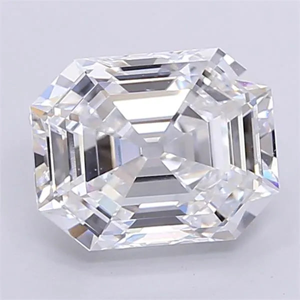 2.81ct Emerald Lab Grown Diamond (Colour D, Clarity VVS2, IGI Certified)
