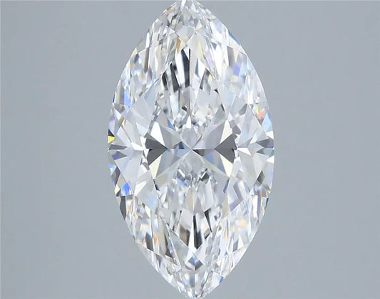 2.81ct Marquise Lab Grown Diamond (Colour E, Clarity VVS2, IGI Certified)