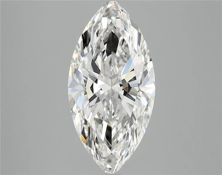 2.81ct Marquise Lab Grown Diamond (Colour F, Clarity VVS2, IGI Certified)
