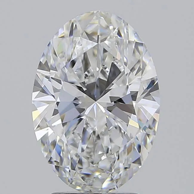 2.81ct Oval Lab Grown Diamond (Colour E, Clarity IF, IGI Certified)