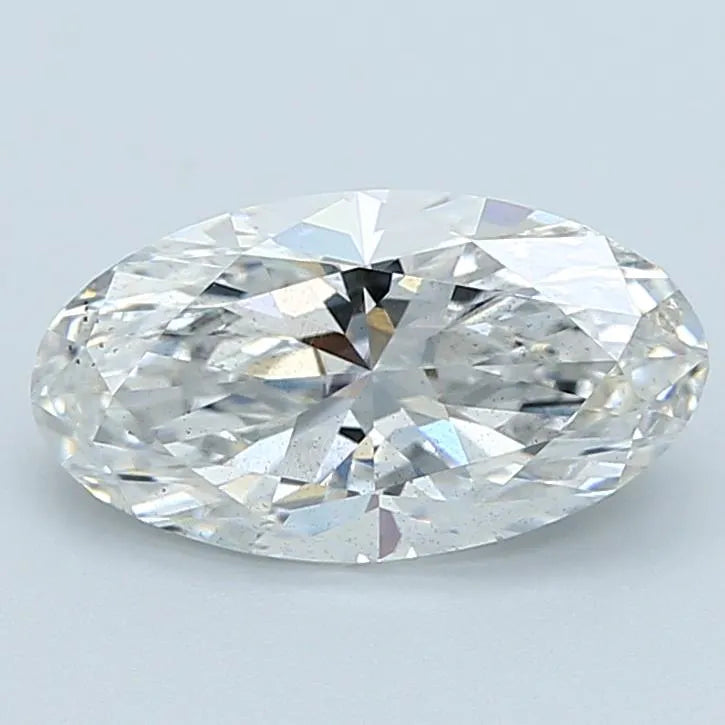 2.81ct Oval Lab Grown Diamond (Colour E, Clarity SI1, IGI Certified)