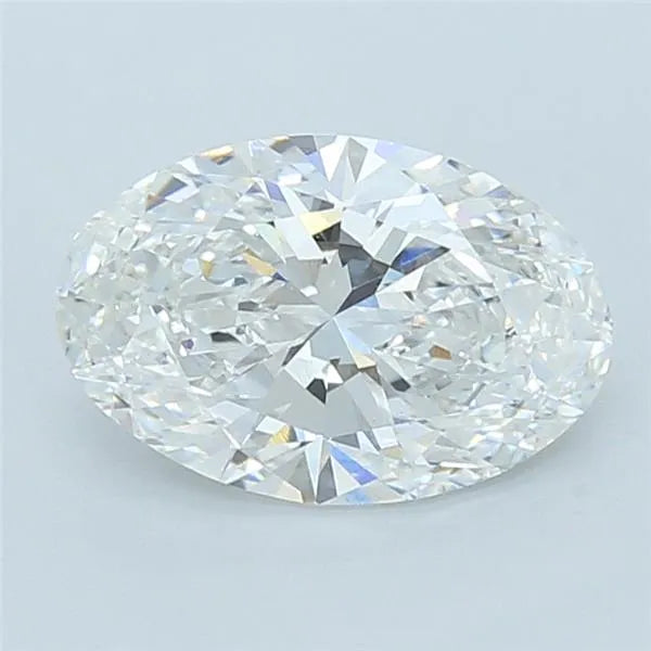 2.81ct Oval Lab Grown Diamond (Colour F, Clarity VVS2, IGI Certified)