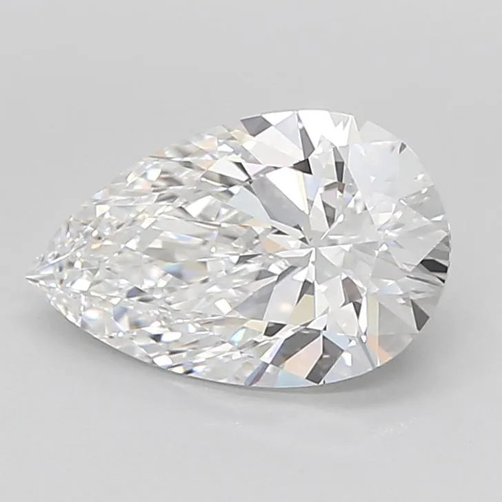 2.81ct Pear Lab Grown Diamond (Colour D, Clarity IF, Cut EX, IGI Certified)