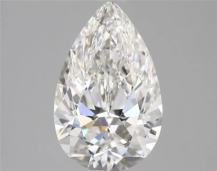 2.81ct Pear Lab Grown Diamond (Colour E, Clarity VVS2, IGI Certified)