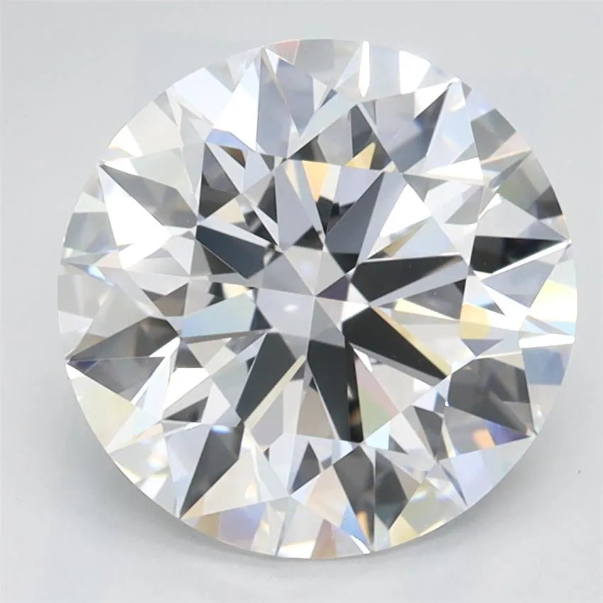 2.81ct Round Lab Grown Diamond (Colour D, Clarity IF, Cut ID, IGI Certified)