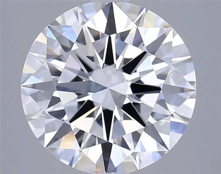 2.81ct Round Lab Grown Diamond (Colour D, Clarity VVS2, Cut EX, GIA Certified)