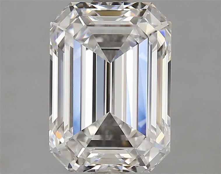 2.82ct Emerald Lab Grown Diamond (Colour D, Clarity FL, Cut EX, IGI Certified)