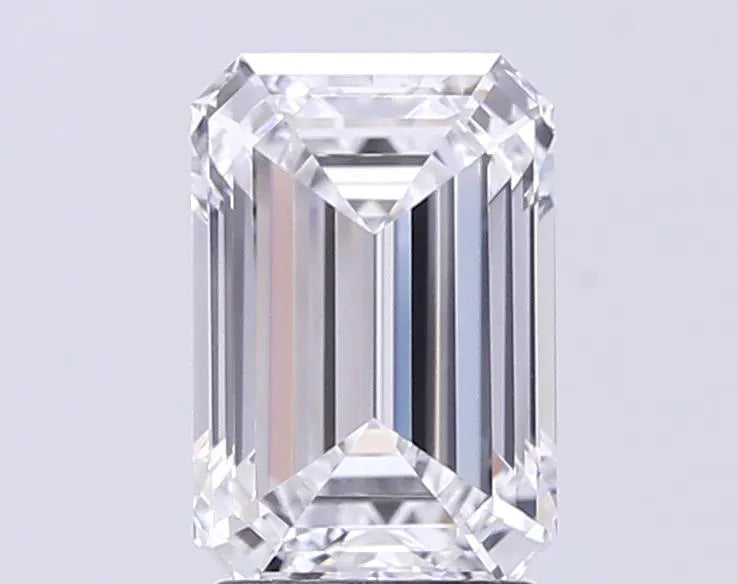 2.82ct Emerald Lab Grown Diamond (Colour D, Clarity VVS1, IGI Certified)