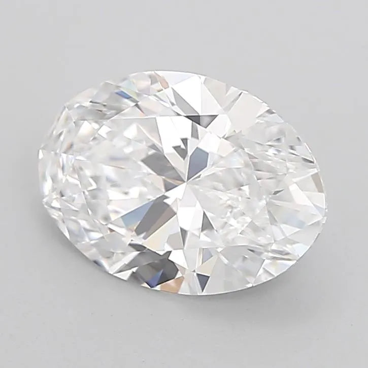 2.82ct Oval Lab Grown Diamond (Colour D, Clarity VVS1, Cut EX, IGI Certified)