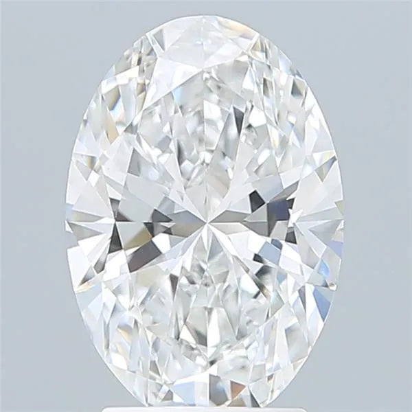 2.82ct Oval Lab Grown Diamond (Colour E, Clarity VVS2, IGI Certified)