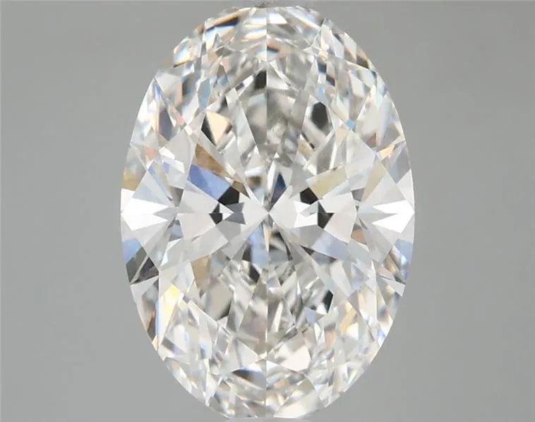 2.82ct Oval Lab Grown Diamond (Colour F, Clarity VVS2, IGI Certified)